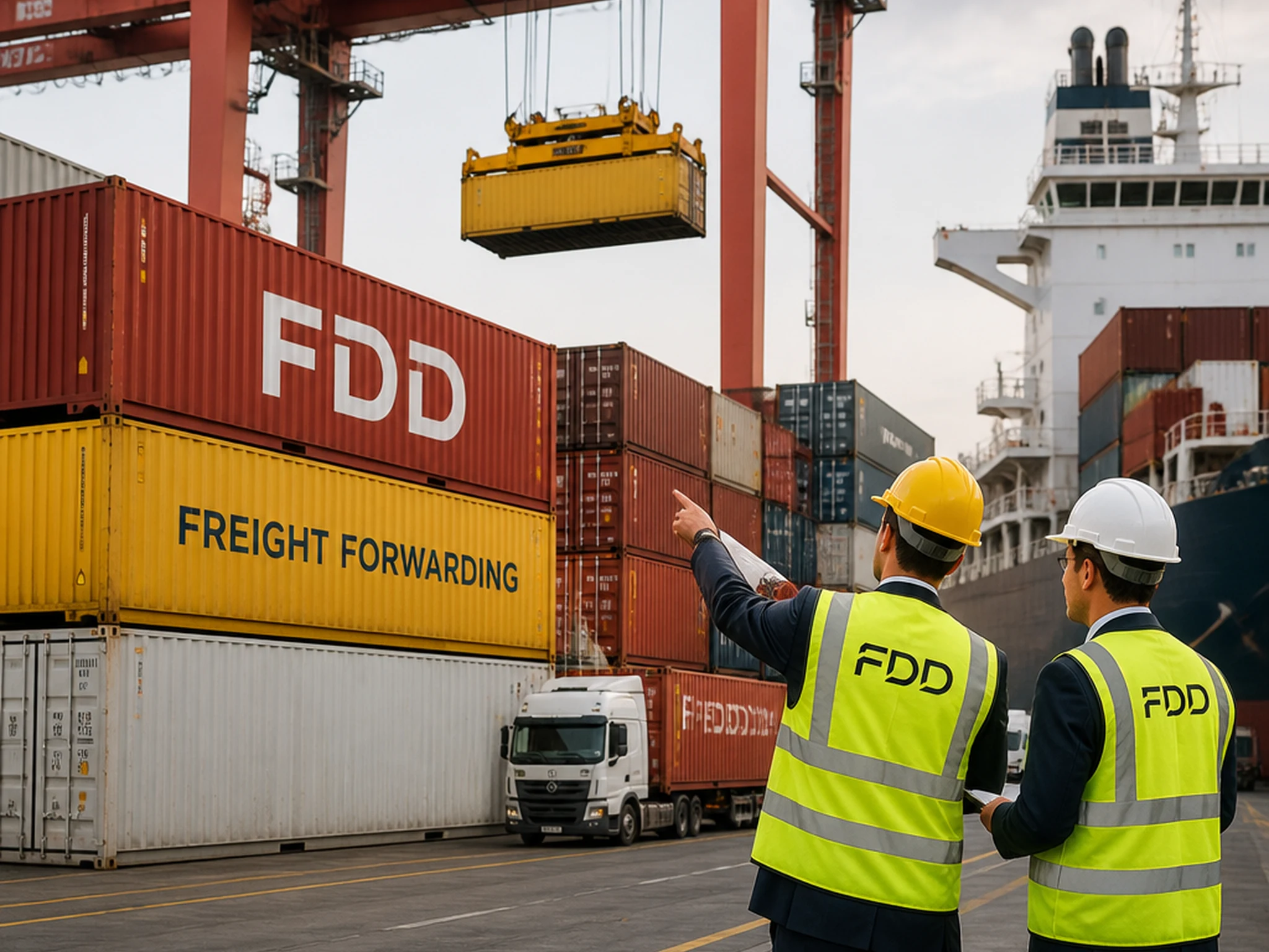FDD Logistics freight forwarding operations