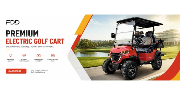 FDD Logistics golf cart 1
